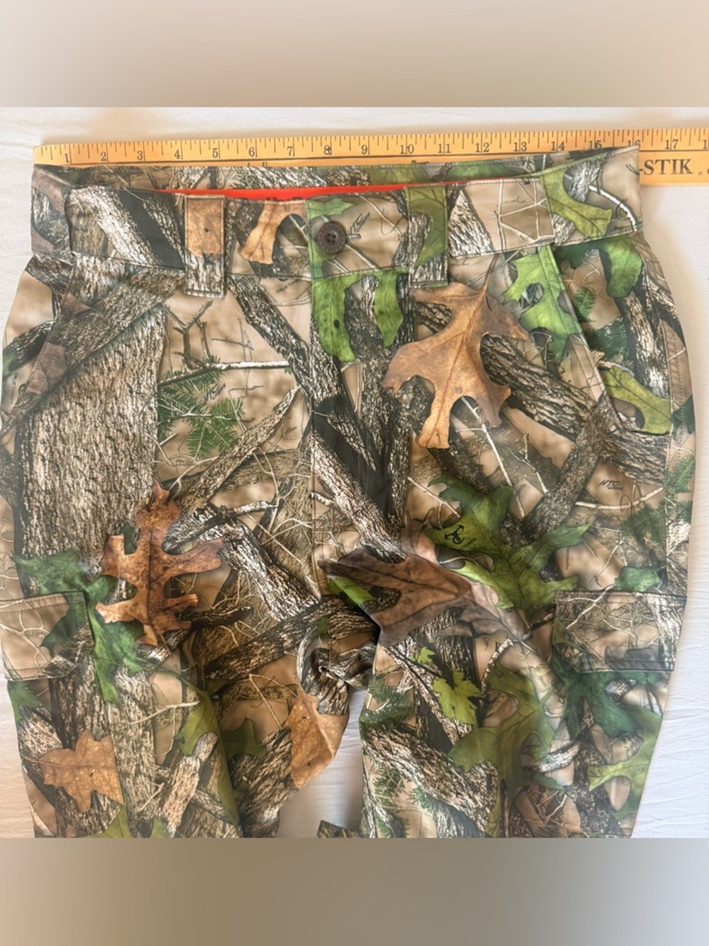 RedHead Camo Hunting Pants 90/10 Poly Spandex 479R3594 18’ Breathable - Picture 7 of 8